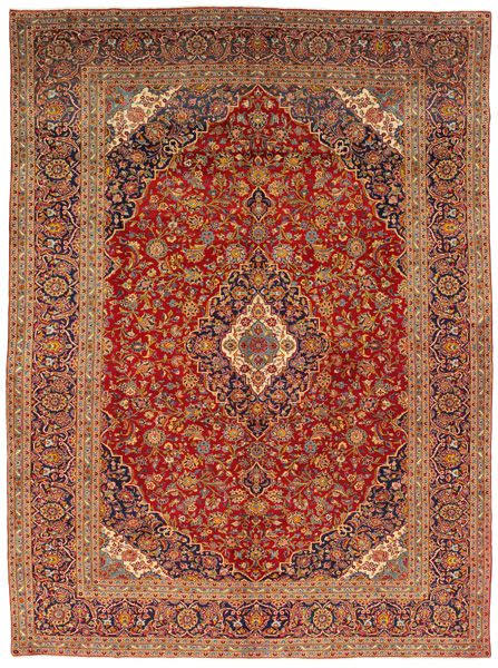 Kashan Persian Rug 410x295