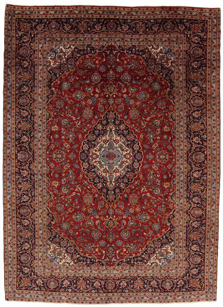 Kashan Persian Rug 335x240