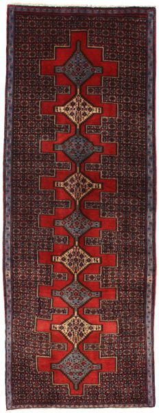 Senneh - Kurdi Persian Rug 267x100