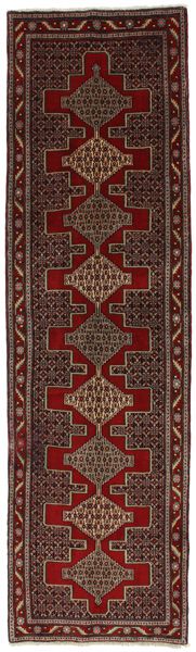 Senneh - Kurdi Persian Rug 317x90