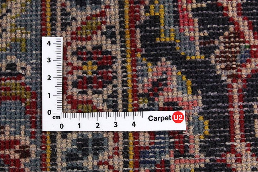 Kashan Persian Rug 396x295 - Picture 3