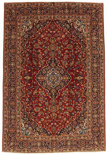 Kashan Persian Rug 347x236