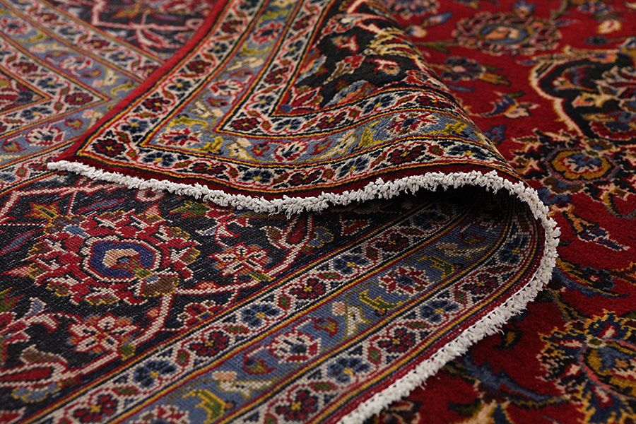 Kashan Persian Rug 420x296 - Picture 4