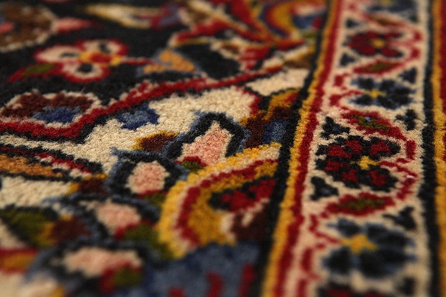 Kashan Persian Rug 420x296 - Picture 8