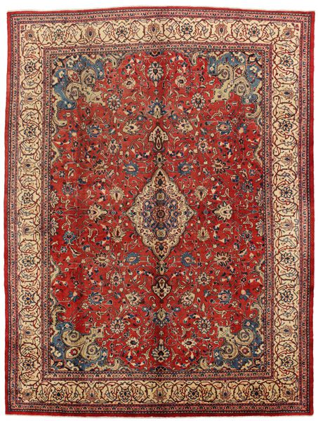 Jozan - Sarouk Persian Rug 396x298