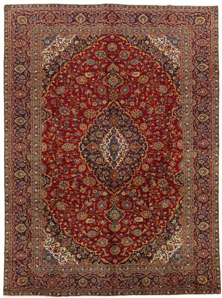 Kashan Persian Rug 390x292