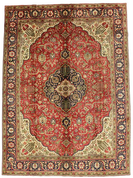 Tabriz Persian Rug 390x286