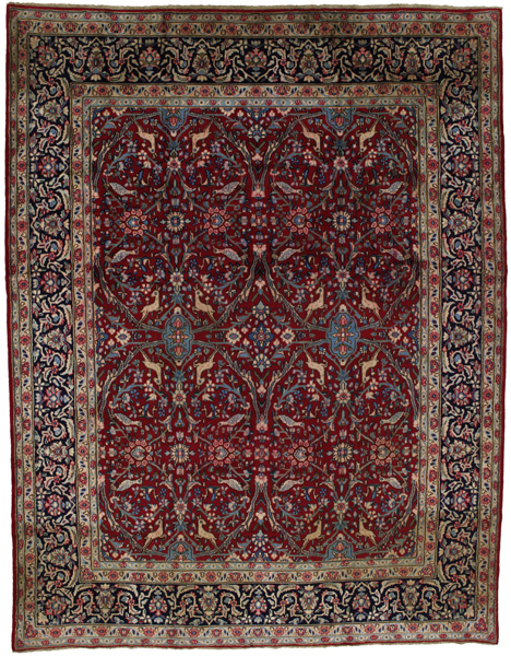 Isfahan Persian Rug 367x286