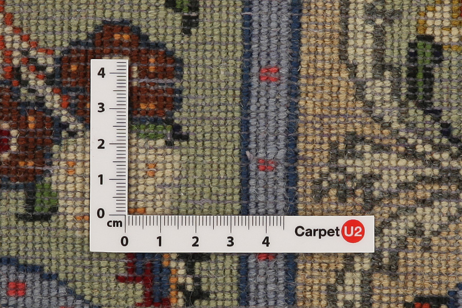 Kashan Persian Rug 398x294 - Picture 4
