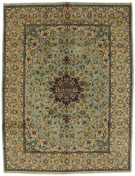 Kashan Persian Rug 400x296