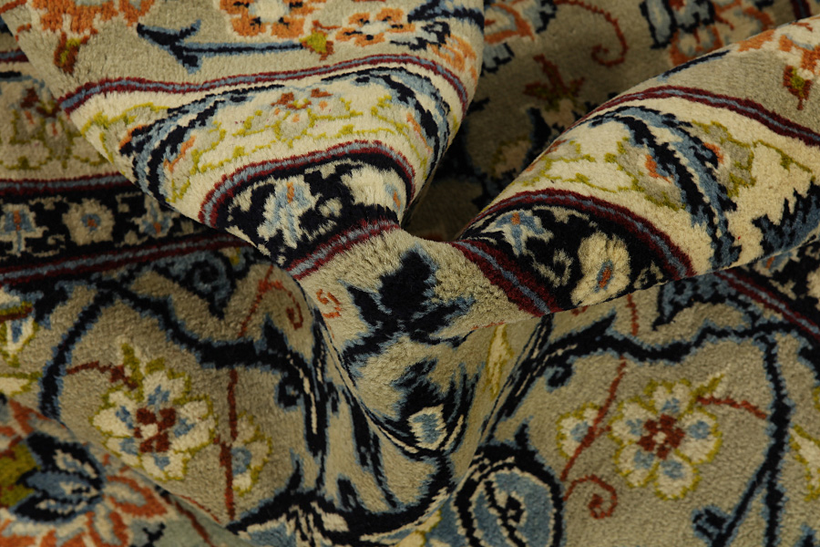 Kashan Persian Rug 400x296 - Picture 10