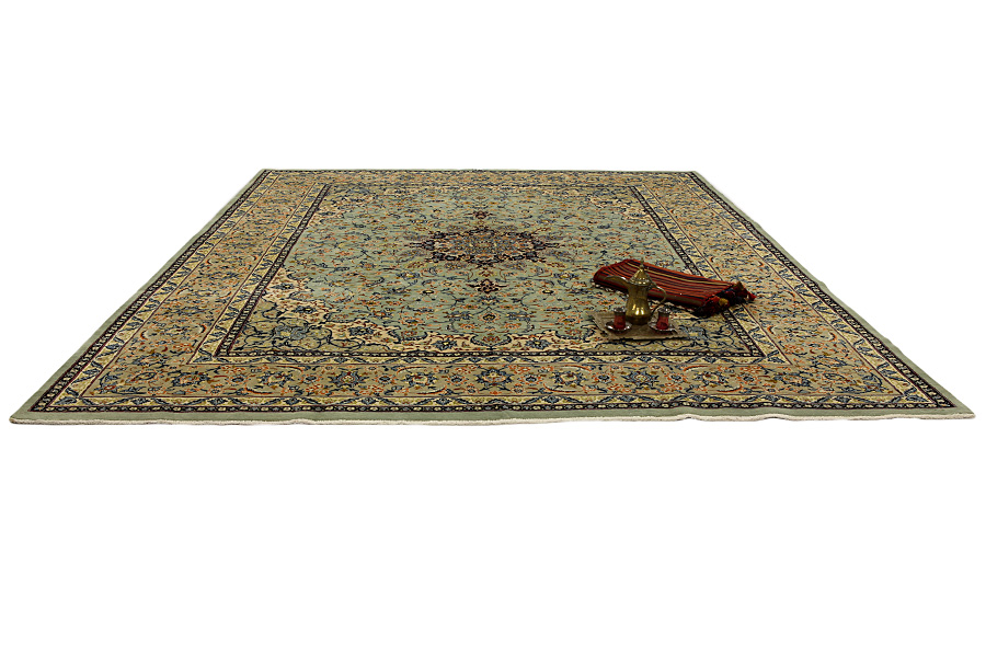 Kashan Persian Rug 400x296 - Picture 12