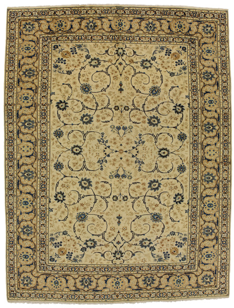 Kashan Persian Rug 383x290