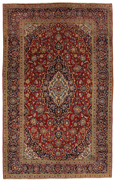Kashan Persian Rug 315x197
