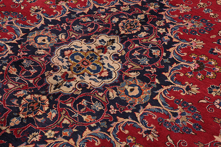 Sarouk - Farahan Persian Rug 389x292 - Picture 6