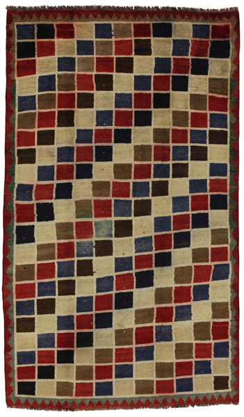 Gabbeh - Bakhtiari Persian Rug 241x144