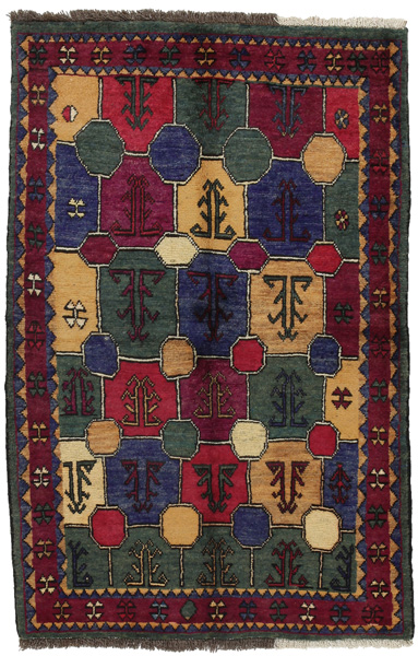 Gabbeh Persian Rug 168x110