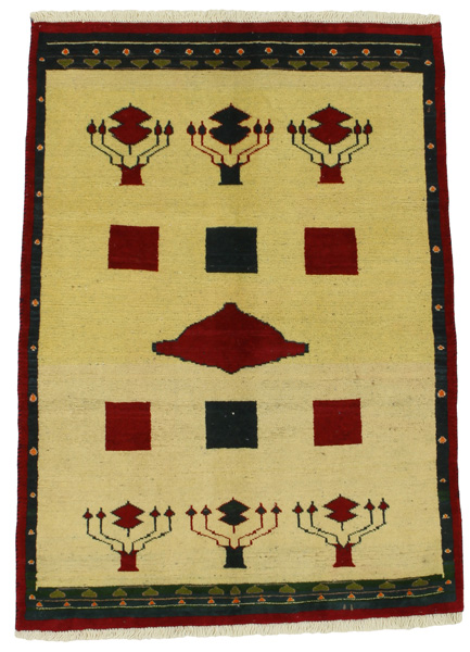 Kashkooli - Gabbeh Persian Rug 140x101