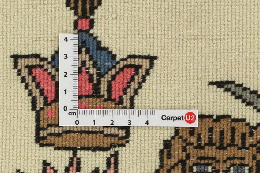 Kashkooli - Gabbeh Persian Rug 58x90 - Picture 3