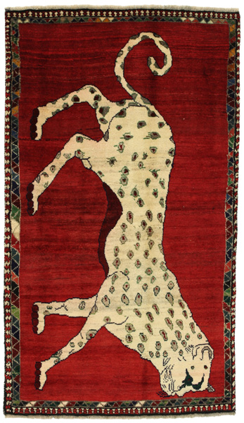 Gabbeh - Qashqai Persian Rug 197x113