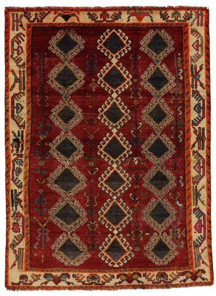 Gabbeh - Qashqai Persian Rug 191x141