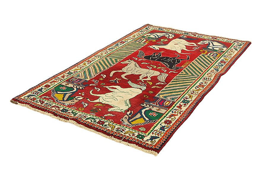 Gabbeh - Qashqai Persian Rug 253x148 - Picture 2