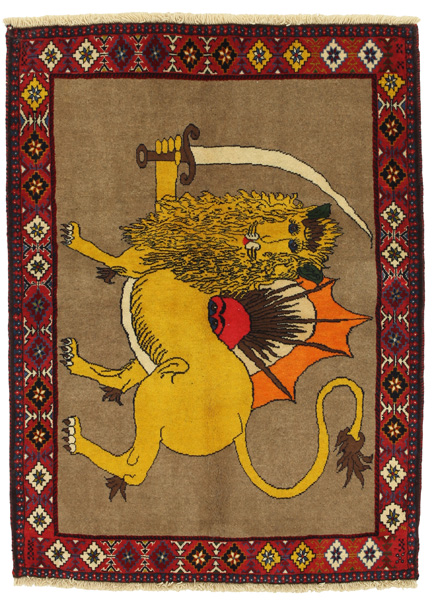 Kashkooli - Gabbeh Persian Rug 140x104