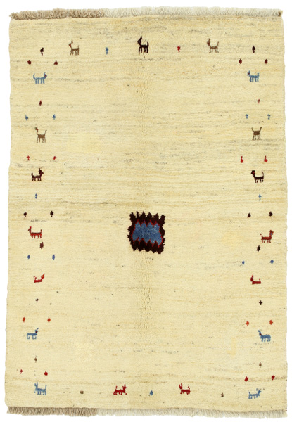 Gabbeh - Qashqai Persian Rug 144x103