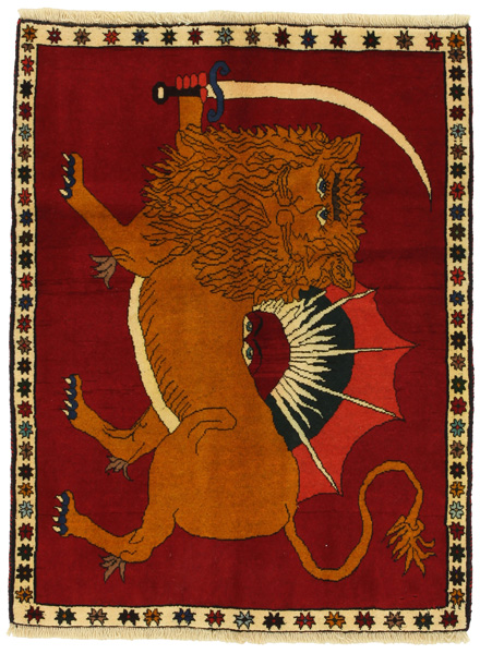 Kashkooli - Gabbeh Persian Rug 137x104