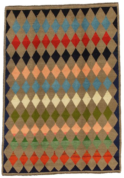 Gabbeh - Qashqai Persian Rug 235x163