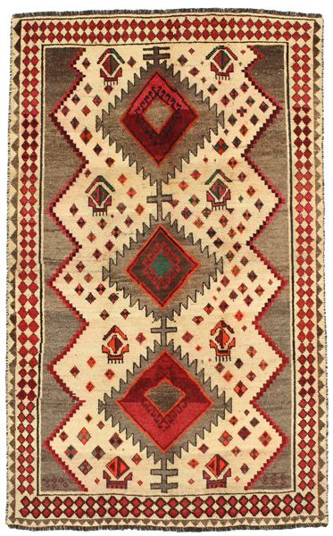 Gabbeh - Qashqai Persian Rug 235x145