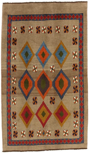 Gabbeh - Qashqai Persian Rug 288x170