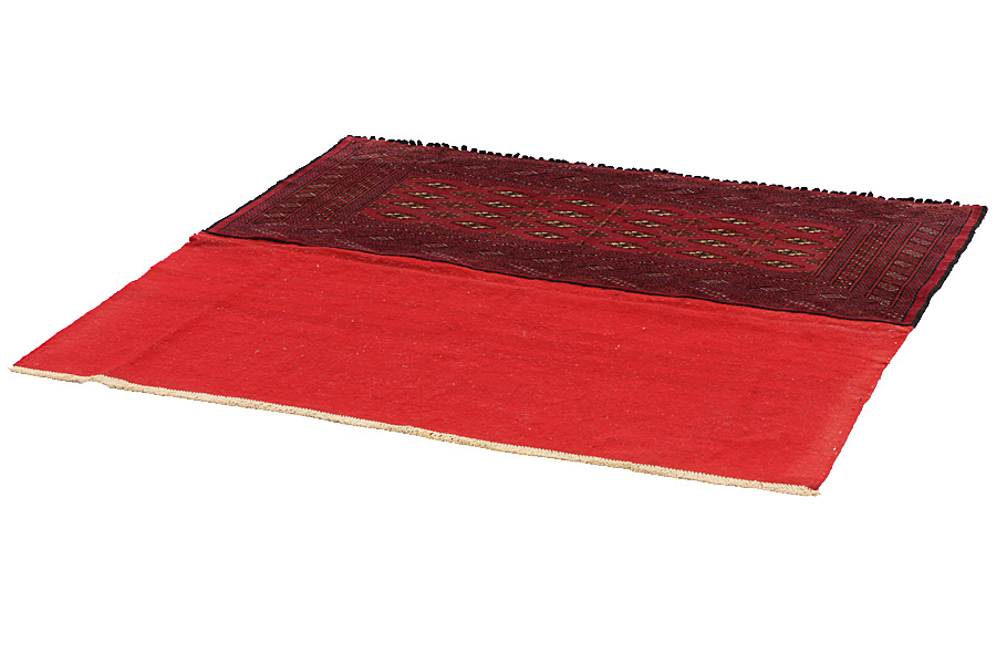 Yomut - Bokhara Persian Rug 135x140 - Picture 2