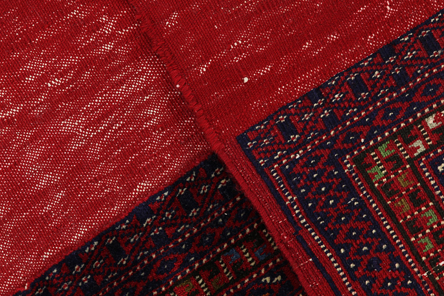 Yomut - Bokhara Persian Rug 127x121 - Picture 4