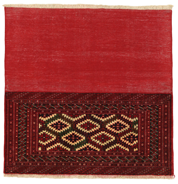 Bokhara - Turkaman Persian Rug 96x96