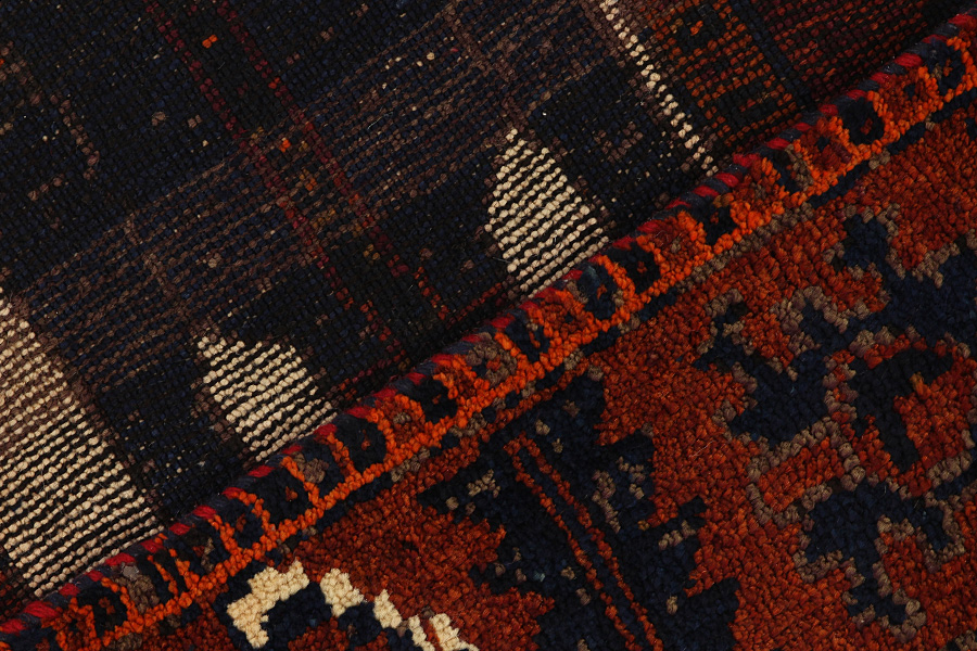 Bakhtiari - Qashqai Persian Rug 395x135 - Picture 5