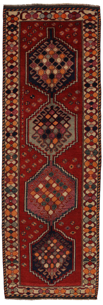 Bakhtiari - Qashqai Persian Rug 402x130