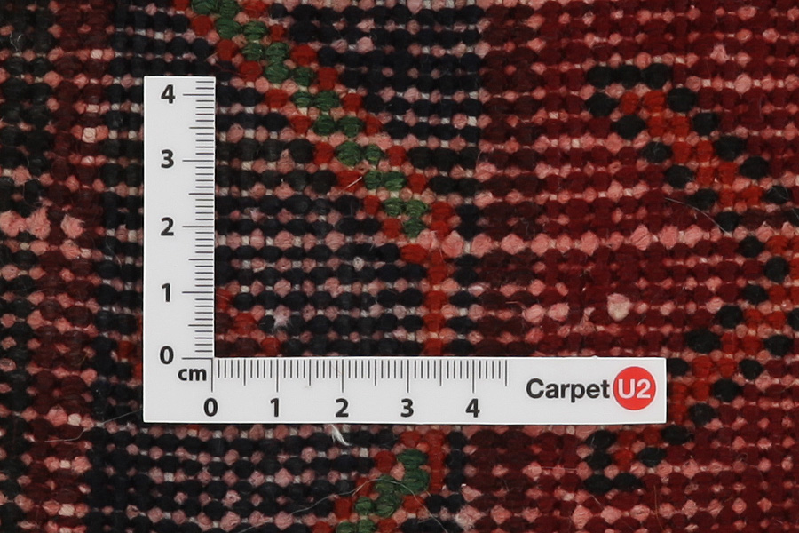 Senneh - Kurdi Persian Rug 387x139 - Picture 3