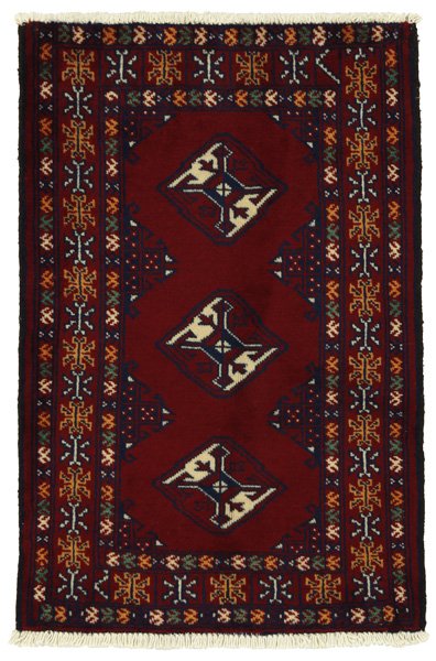 Bokhara - Turkaman Persian Rug 93x61