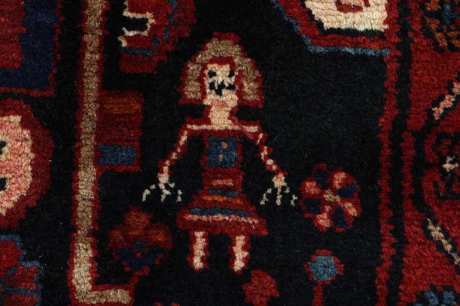 Nahavand - Hamadan Persian Rug 305x169 - Picture 5