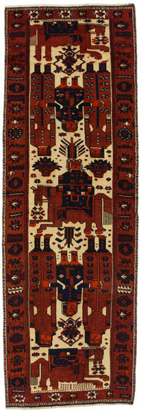 Bakhtiari - Lori Persian Rug 427x141