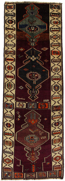Bakhtiari - Qashqai Persian Rug 418x147