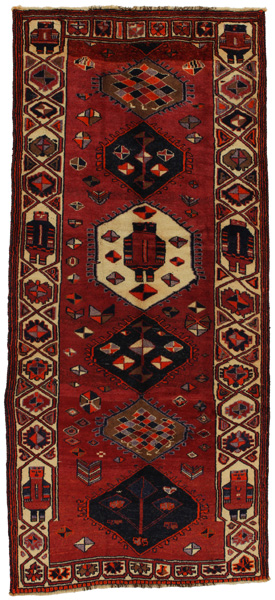 Bakhtiari - Qashqai Persian Rug 327x143