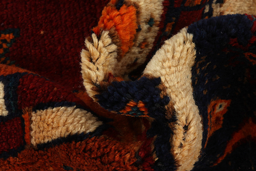 Bakhtiari - Qashqai Persian Rug 477x128 - Picture 6