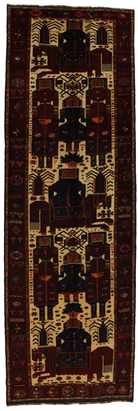 Bakhtiari - Qashqai Persian Rug 453x146