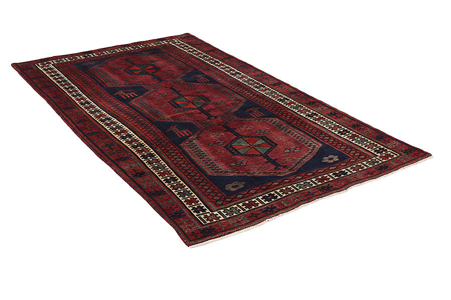 Afshar - Sirjan Persian Rug 236x135 - Picture 1