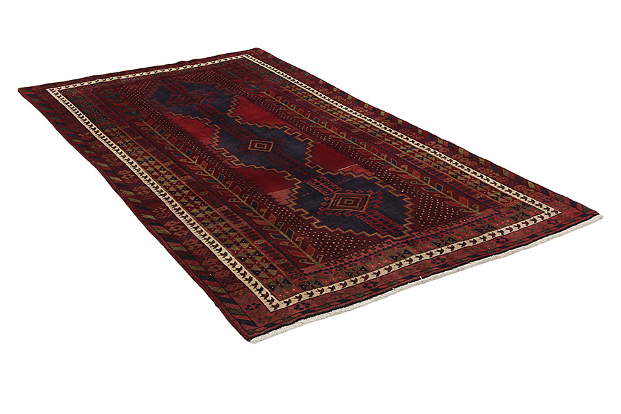 Afshar - Sirjan Persian Rug 252x148 - Picture 1