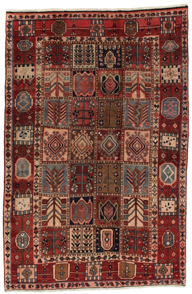 Bakhtiari Persian Rug 236x154