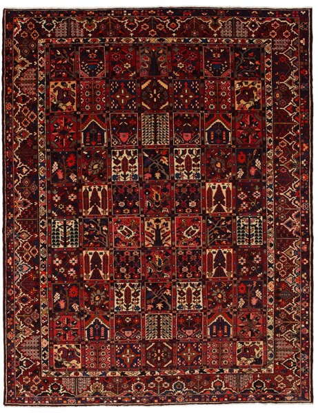 Bakhtiari - Garden Persian Rug 363x281