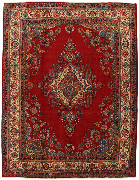 Sarouk - Farahan Persian Rug 383x295
